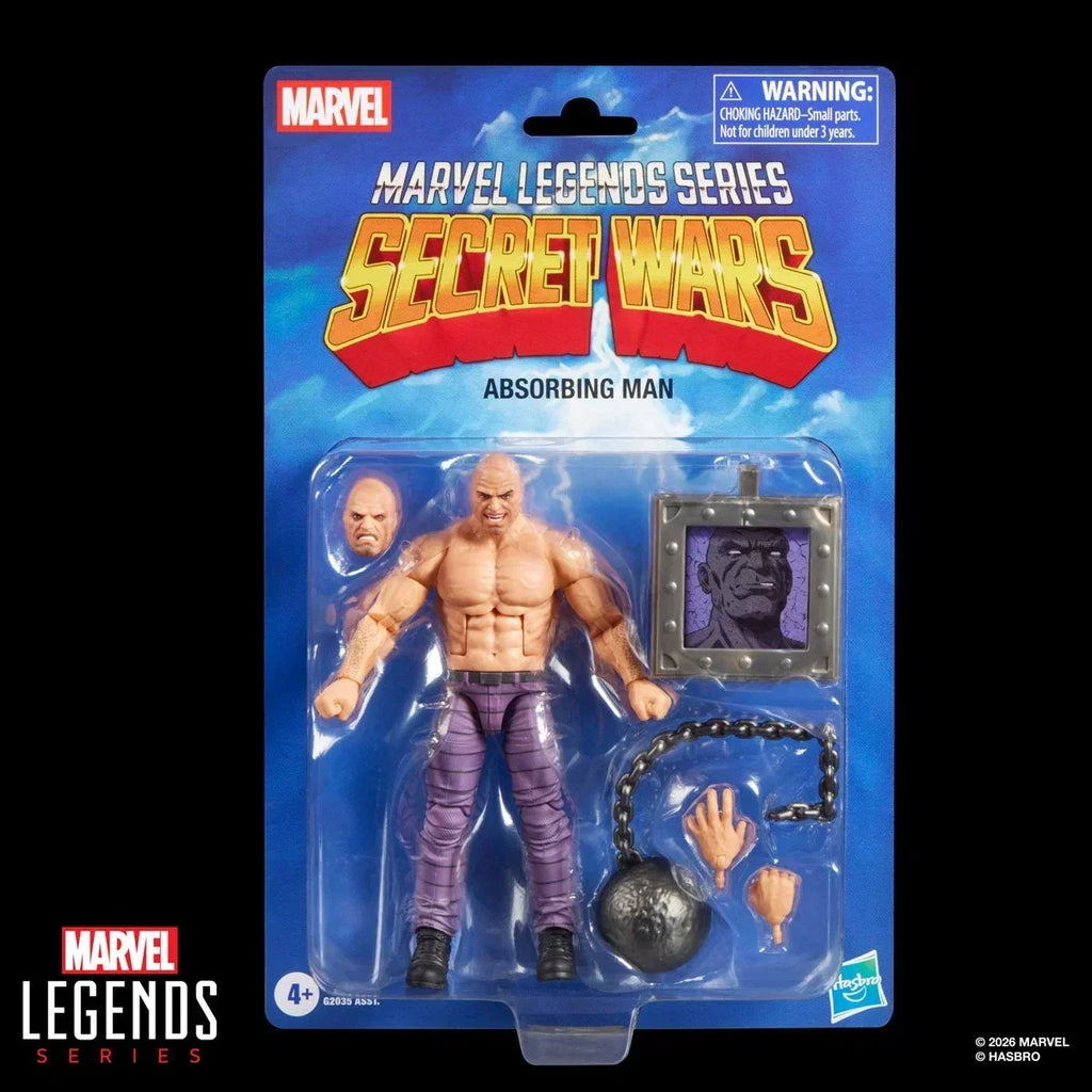 Secret Wars Marvel Legends Series Absorbing Man 6-Inch Action Figure